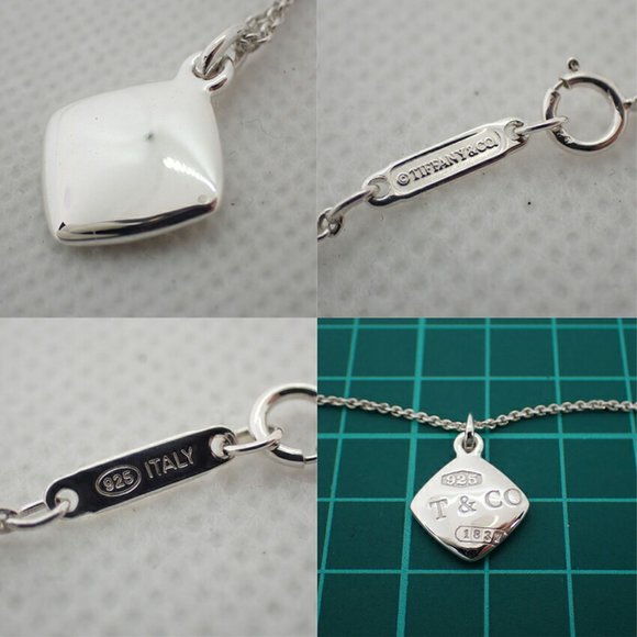 TIFFANY 925 1837 rhombus pendant necklace - Picture 8 of 8